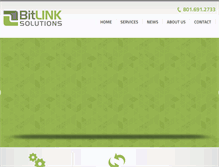 Tablet Screenshot of bitlinksolutions.com